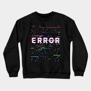 Glitched Error Crewneck Sweatshirt